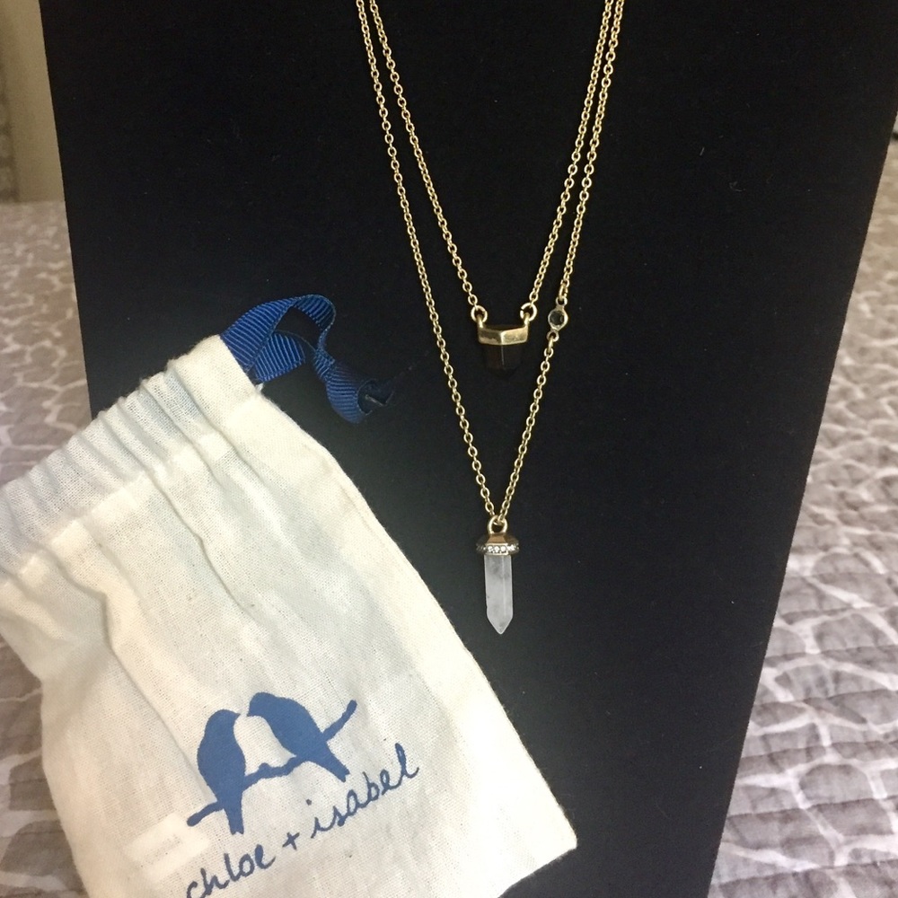 C+I Double Necklace